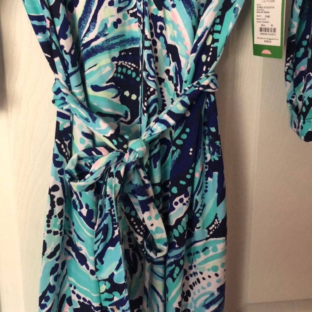 Lilly Pulitzer NWT Bailor Dress EUC - Picture 3 of 5